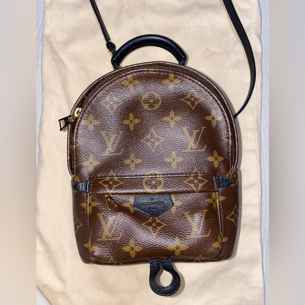 **SOLD** Louis Vuitton Palm Springs Mini Backpack Monogram Canvas